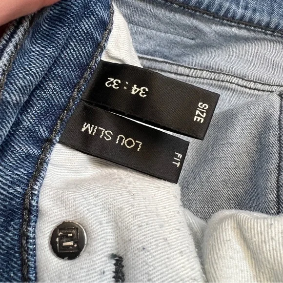 Neuw Mens Jeans Lou Slim W34 L32 Denim Trousers - Excellent Condition - Picture 6 of 6